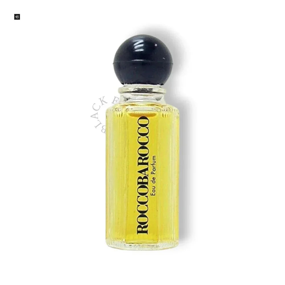 Roccobarocco Eau de Parfum Flakon mit schwarzem Deckel, luxuriöses Parfum für Damen und Herren