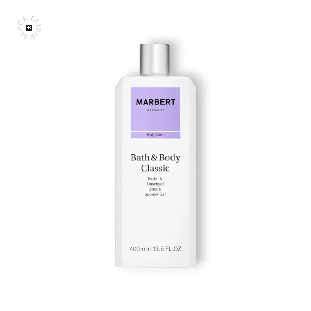 Marbert Bath & Body Classic Bade- und Duschgel 400ml weiße Flasche Produktfoto