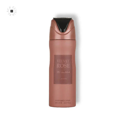 Velvet Rose Parfümspray 200ml in roséfarbener Flasche, elegantes Unisex-Duftprodukt